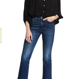 NWT Rag & Bone High Rise Cigarette Jeans